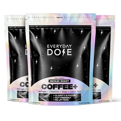 90 Servings of Coffee+ Medium Roast