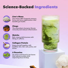 90
            Servings of Matcha+
 + FREE Starter Kit